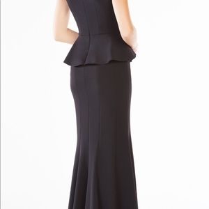 BCBG Francesca Peplum Gown